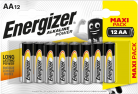 Energizer Alkaline Battery AA (12Pk)