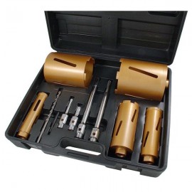 11pc Diamond Core Drill Set