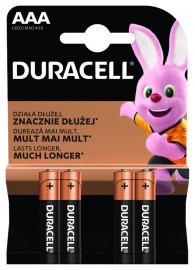 Duracell Battery/Batteries  AAA   (4)