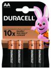 Duracell Battery/Batteries  AA (4)