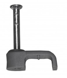 3 Core Earth Cable Clip Grey - 1.0mm 