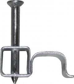 Metal Flame Retardant Cable Clip - 2.5mm (18th Edition)