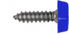 Number Plate Screws Moulded Head 3/4