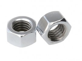 Steel Nuts 1/4 (BZP) UNF  (50)