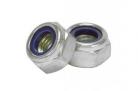 Nylon Locking Nuts 6mm (M6) Bzp (100)