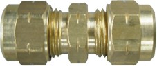 Brass Tube Coupling 1/8 (5)