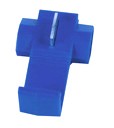 Blue Low Voltage Connector (crimps terminals)