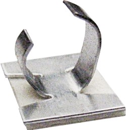 Adhesive Cable Clips - Metal 9mm (250)