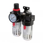 Filter Regulator + Lubricator 1/4 bsp (non PCL)