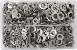 Assorted Flat Washers Metric - BZP (Form A)