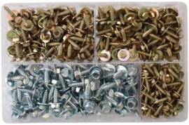 Assorted Acme Screws (hex head) (400)