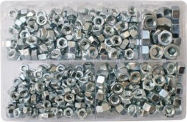 Assorted Steel Nuts UNC (525)