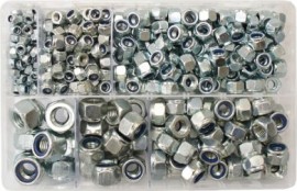 Assorted Nylon Insert Nuts (Metric) (400)