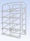 Rack for Boxes (plastic-coated steel)