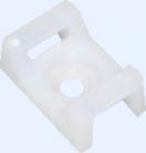 Cable Ties Cradle 5.0mm White