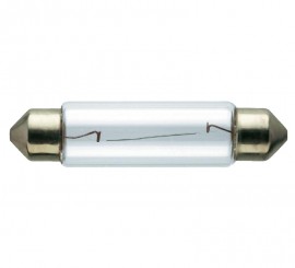 EB260 Festoon Bulbs 24v 5w 43mm (10)