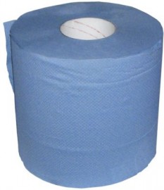 Paper Wipes 2-ply 190mm x 145m Blue