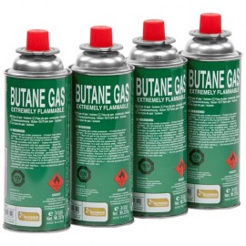 Pack of 4 Camping Gas Canisters
