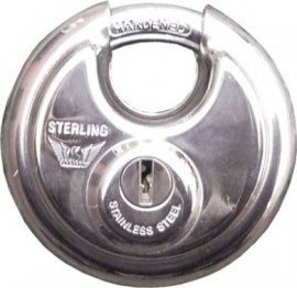 Disc Padlock 70mm - 2 keys