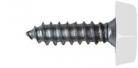 Number Plate Screws Moulded Head 3/4 (100)