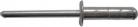 Rivets 4.8 x 25mm, Multigrip (250)