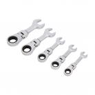 5pc Stubby Ratchet Spanner Set.