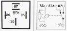 Relay 5-pin 12v 40A Changeover with Resistor