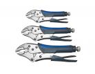 Self-Locking Soft-Grip Plier Set 3pce