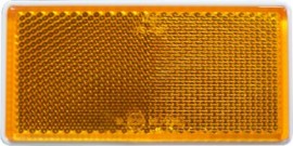 Amber Reflector (self adhesive)