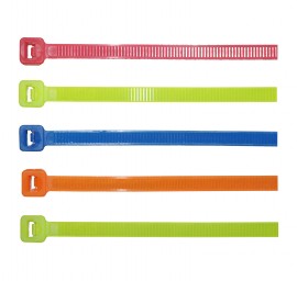  Fluorescent Cable Ties - 140 x 3.6mm