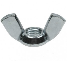 5mm BZP Wing Nuts (100)