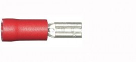 Red Female Spade 2.8mm (crimps terminals)