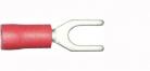 Red Fork 3.7mm (4BA) (crimps terminals)