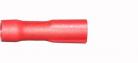 Red Female Spade 2.8mm Fully Insulated (crimps terminals)