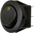 Rocker Switch 20A - Amber - Upper LED